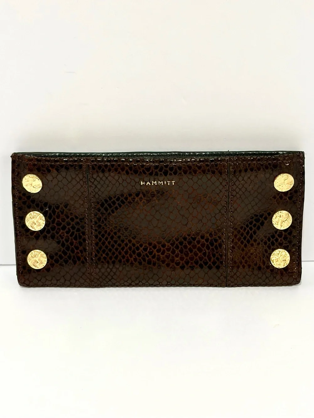 Hammitt VIP Med Crossbody/110 North Wallet In Painted Rattle/Brushed Gold 🔨 2pcs